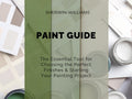 Sherwin Williams Paint Color & Sheen Guide (Instant Download)