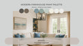 Sherwin Williams Modern Farmhouse Coordinating Colors: Whole House Paint Palette (Digital Download)