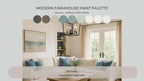 Sherwin Williams Modern Farmhouse Coordinating Colors: Whole House Paint Palette (Digital Download)