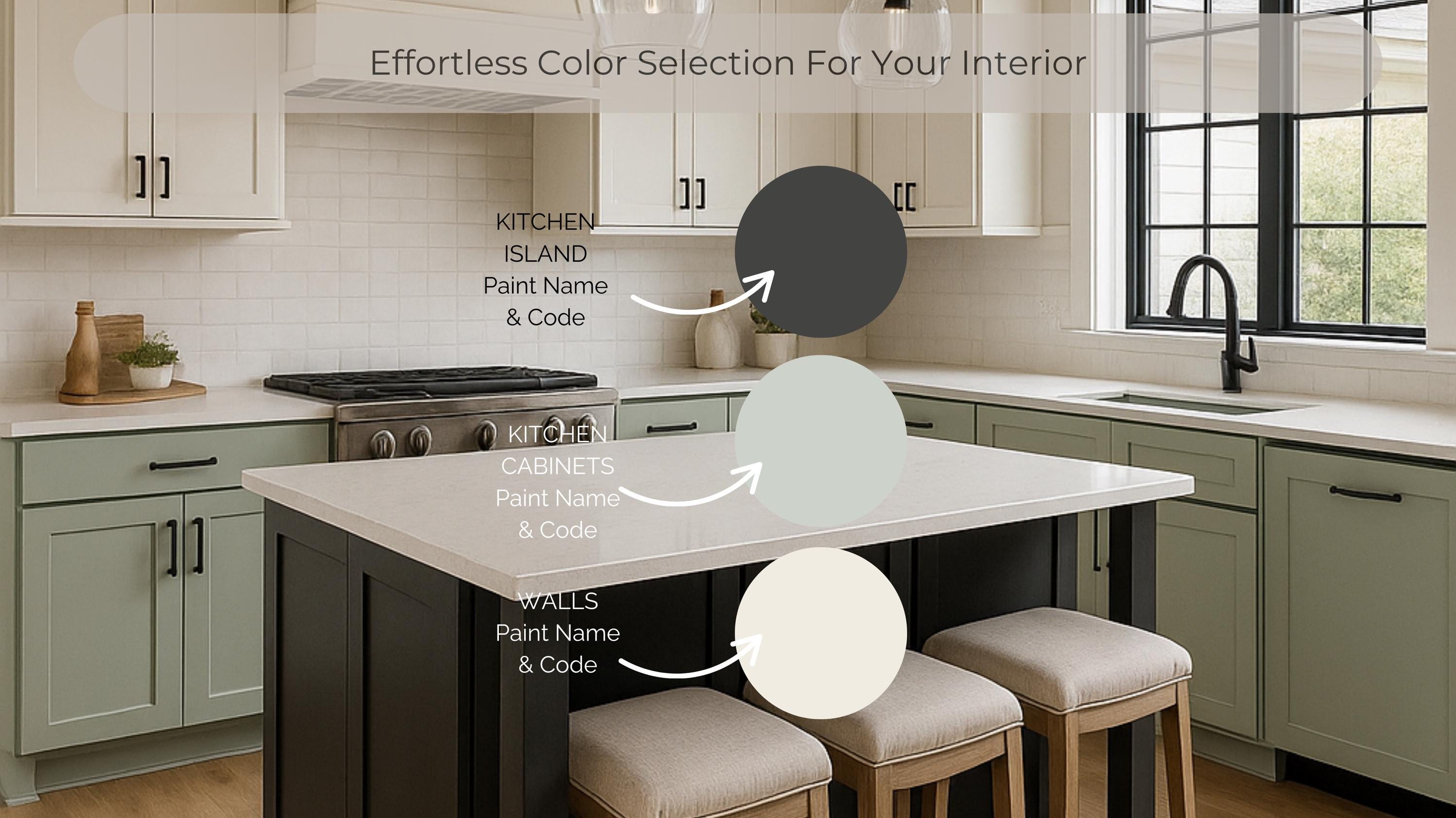 Sherwin Williams Greek Villa Coordinating Colors: Mini Whole House Paint Palette | SW 7551 (Instant Download)