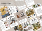 Sherwin Williams Modern Farmhouse Coordinating Colors: 2025 Whole Home Paint Palette (Instant Download)