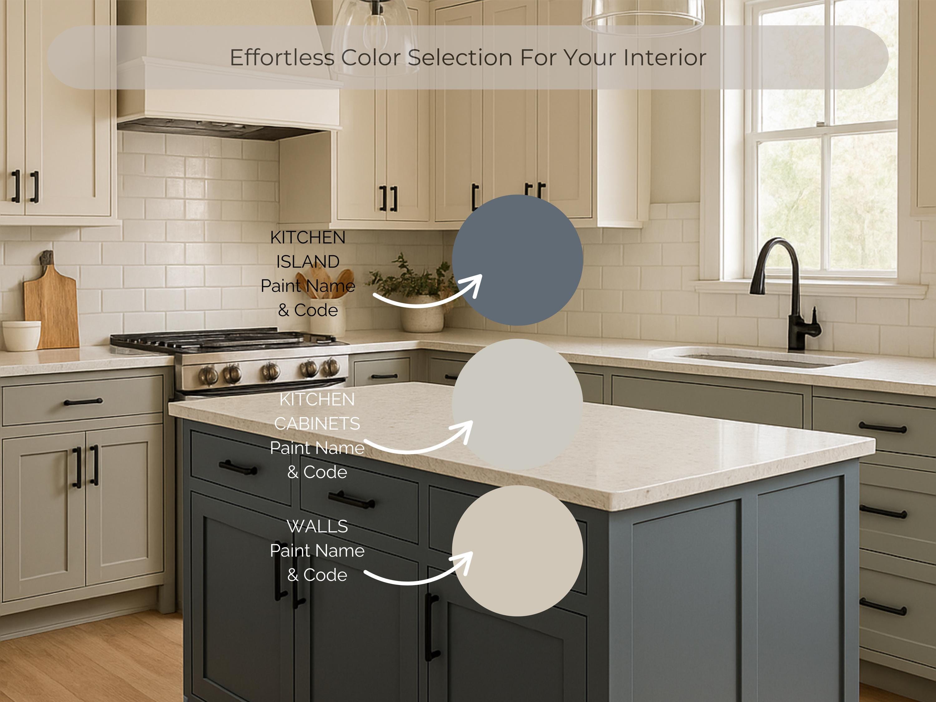 Sherwin Williams Aleutian Coordinating Colors: Mini Whole Home Paint Palette | SW 6241 (Instant Download)