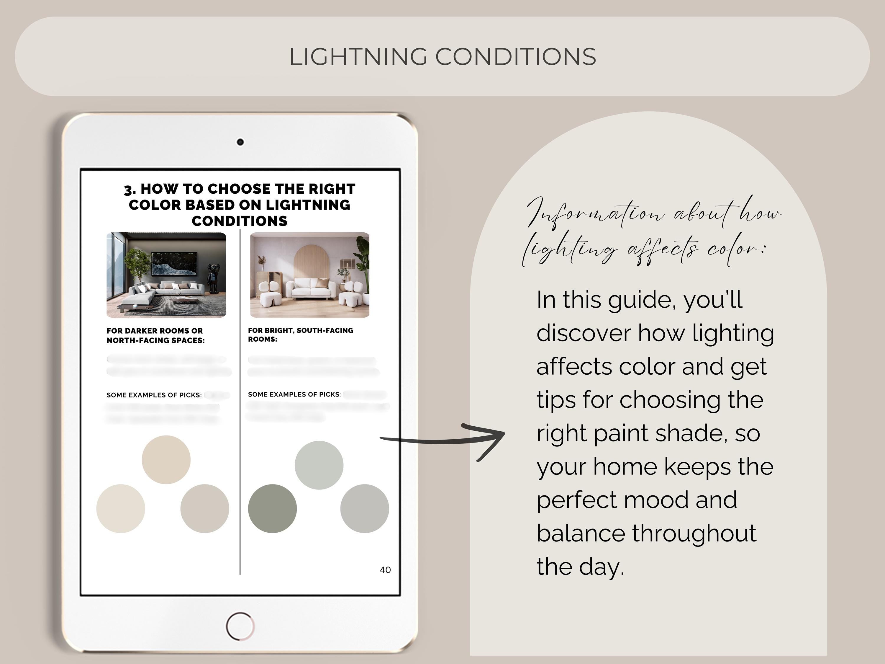 Sherwin Williams Paint Color & Sheen Guide (Instant Download)