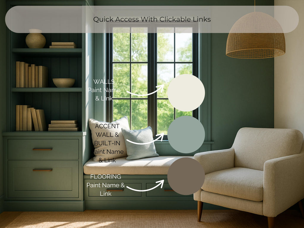 Bundle: Sherwin Williams Sea Salt & Calm Whole House Paint Palettes | 30% OFF (Instant Download)