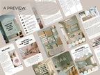 Sherwin Williams Quietude Coordinating Colors: Whole House Paint Palette | SW 6212 (Digital Download)