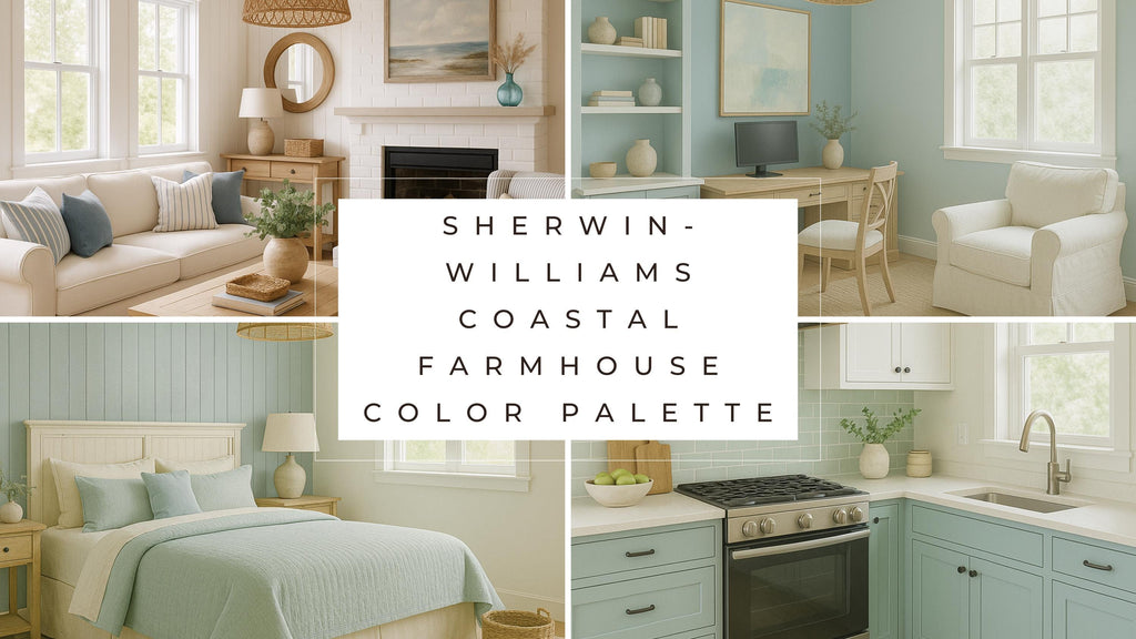 Bundle: Sherwin Williams Coastal Farmhouse & Beach House Paint Palettes | 30% OFF (Instant Download)