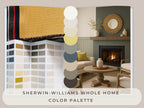 Sherwin Williams Acacia Haze Coordinating Colors: Whole House Paint Palette | SW 9132 (Digital Download)