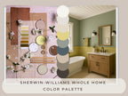 Sherwin Williams Modern Farmhouse Coordinating Colors: 2025 Whole Home Paint Palette (Instant Download)