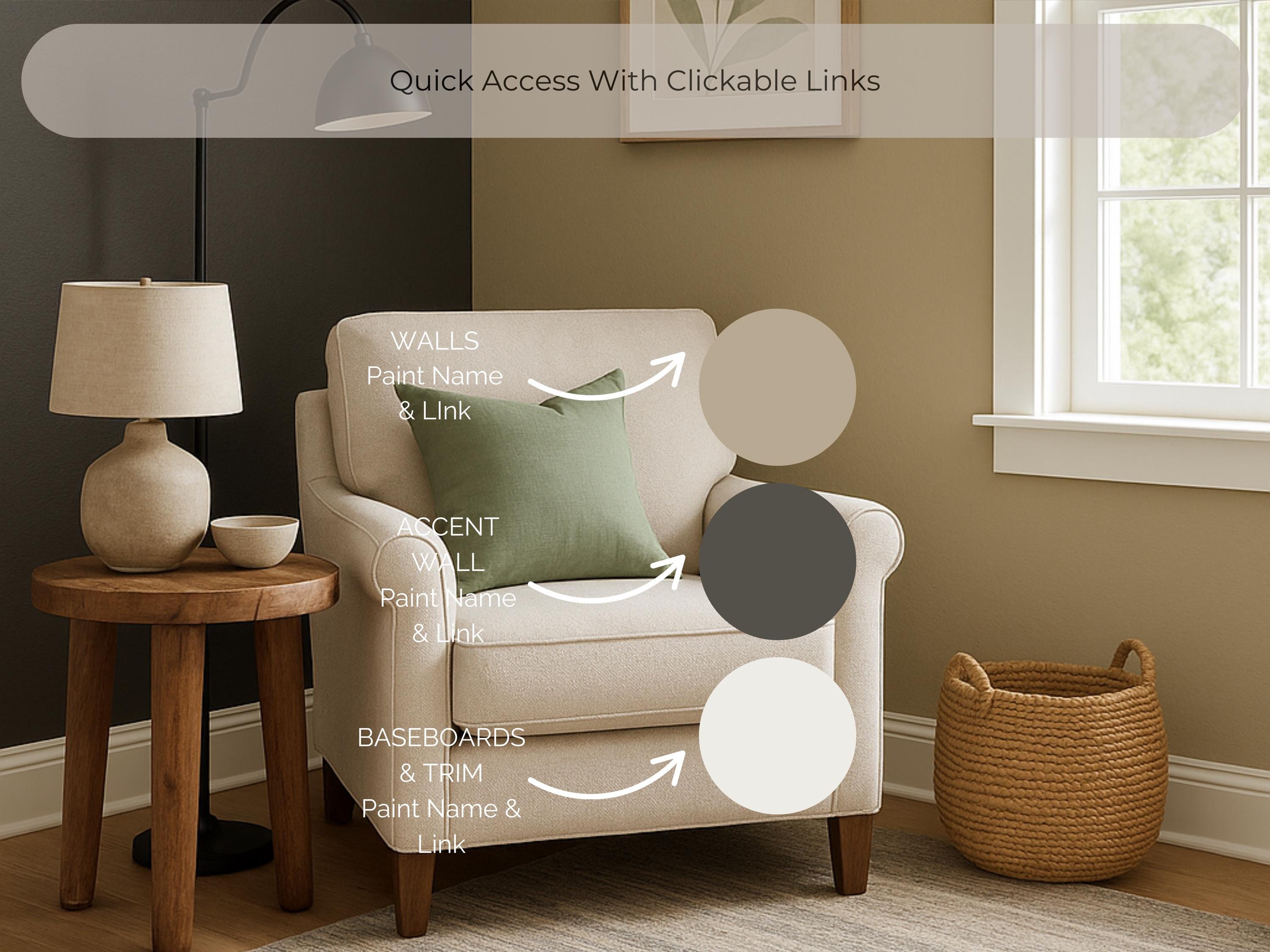 Sherwin Williams Color Of The Year 2026: Universal Khaki Coordinating Colors | SW 6150 (Instant Download)
