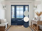 Sherwin Williams Naval Coordinating Colors: Whole House Paint Palette | SW 6244 (Instant Download)