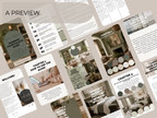 Sherwin Williams Rosemary Coordinating Colors: Whole House Paint Palette | SW 6187 (Instant Download)