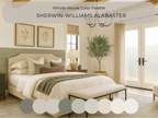 Sherwin Williams Alabaster Coordinating Colors: Whole House Paint Palette | SW 7008 (Instant Download)