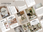 Sherwin Williams Repose Gray Coordinating Colors: Whole House Paint Palette | SW 7015 (Instant Download)