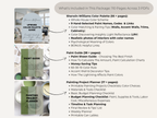Detailed view of a Sherwin-Williams paint guide package with text and images.