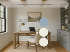 Sherwin Williams Alabaster Coordinating Colors: Mini Whole Home Paint Palette | SW 7008 (Instant Download)