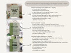 Sherwin Williams Clary Sage Coordinating Colors: Whole House Paint Palette | SW 6178 (Digital Download)