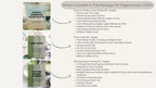 Sherwin Williams Shell White Coordinating Colors: Coastal Farmhouse Paint Palette (Instant Download)