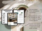 Sherwin Williams Aleutian Coordinating Colors: Mini Whole Home Paint Palette | SW 6241 (Instant Download)