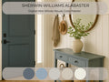 Sherwin Williams Alabaster Coordinating Colors: Mini Whole Home Paint Palette | SW 7008 (Instant Download)