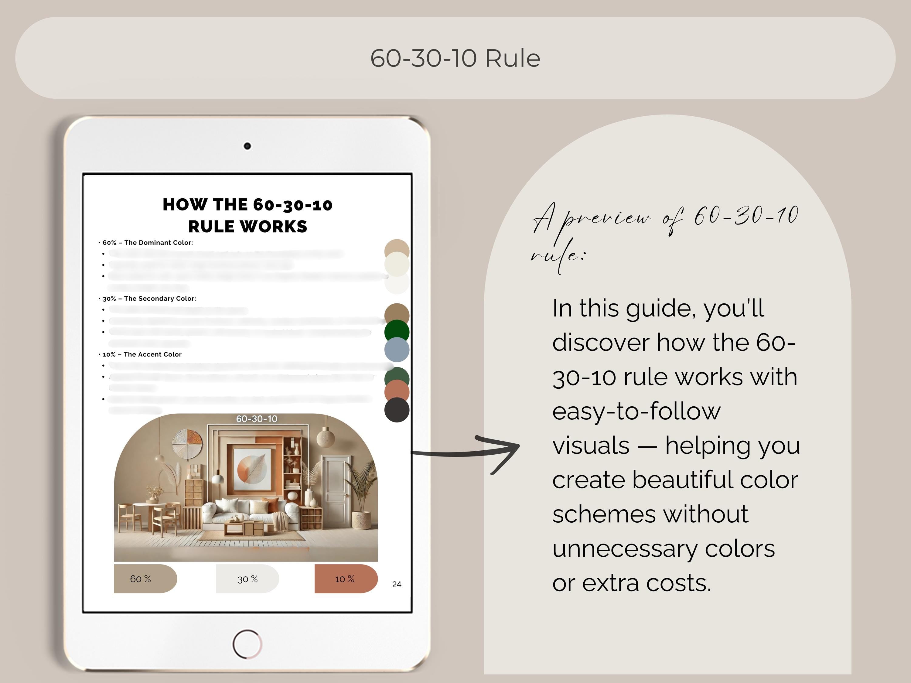 Sherwin Williams Paint Color & Sheen Guide (Instant Download)