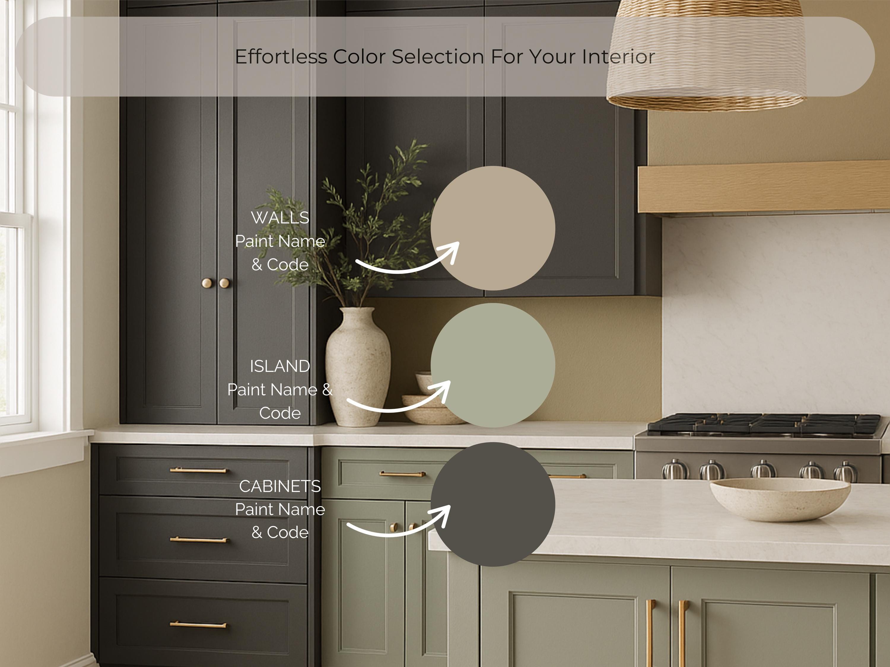 Sherwin Williams Color Of The Year 2026: Universal Khaki Coordinating Colors | SW 6150 (Instant Download)