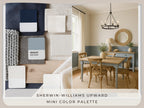 Sherwin Williams Upward Coordinating Colors: Mini Whole Home Paint Palette | SW 6239 (Instant Download)
