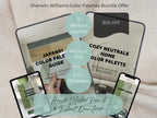 Bundle: Sherwin Williams Japandi & Cozy Neutrals Whole House Paint Palettes | 30% OFF (Instant Download)