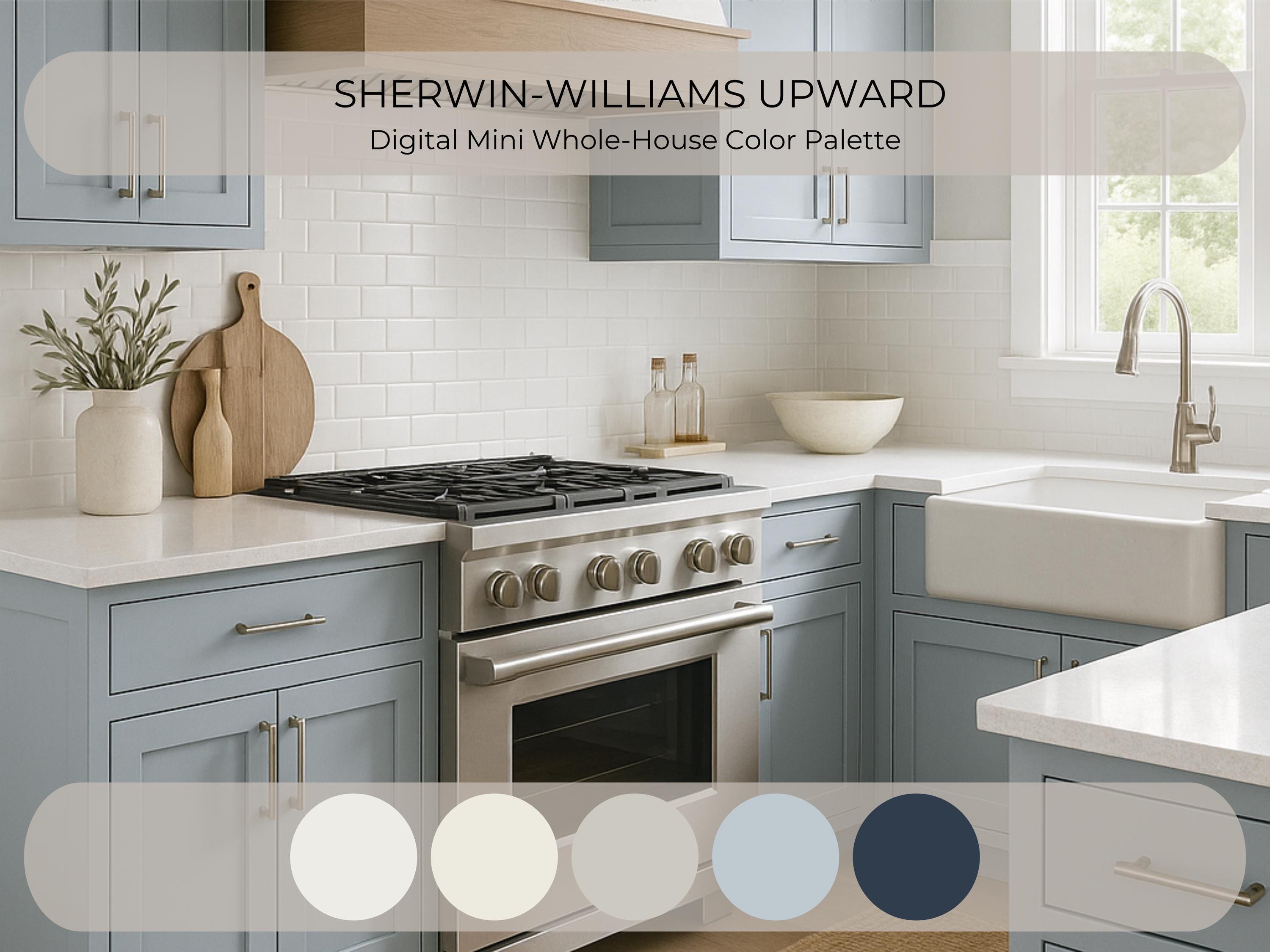 Sherwin Williams Upward Coordinating Colors: Mini Whole Home Paint Palette | SW 6239 (Instant Download)