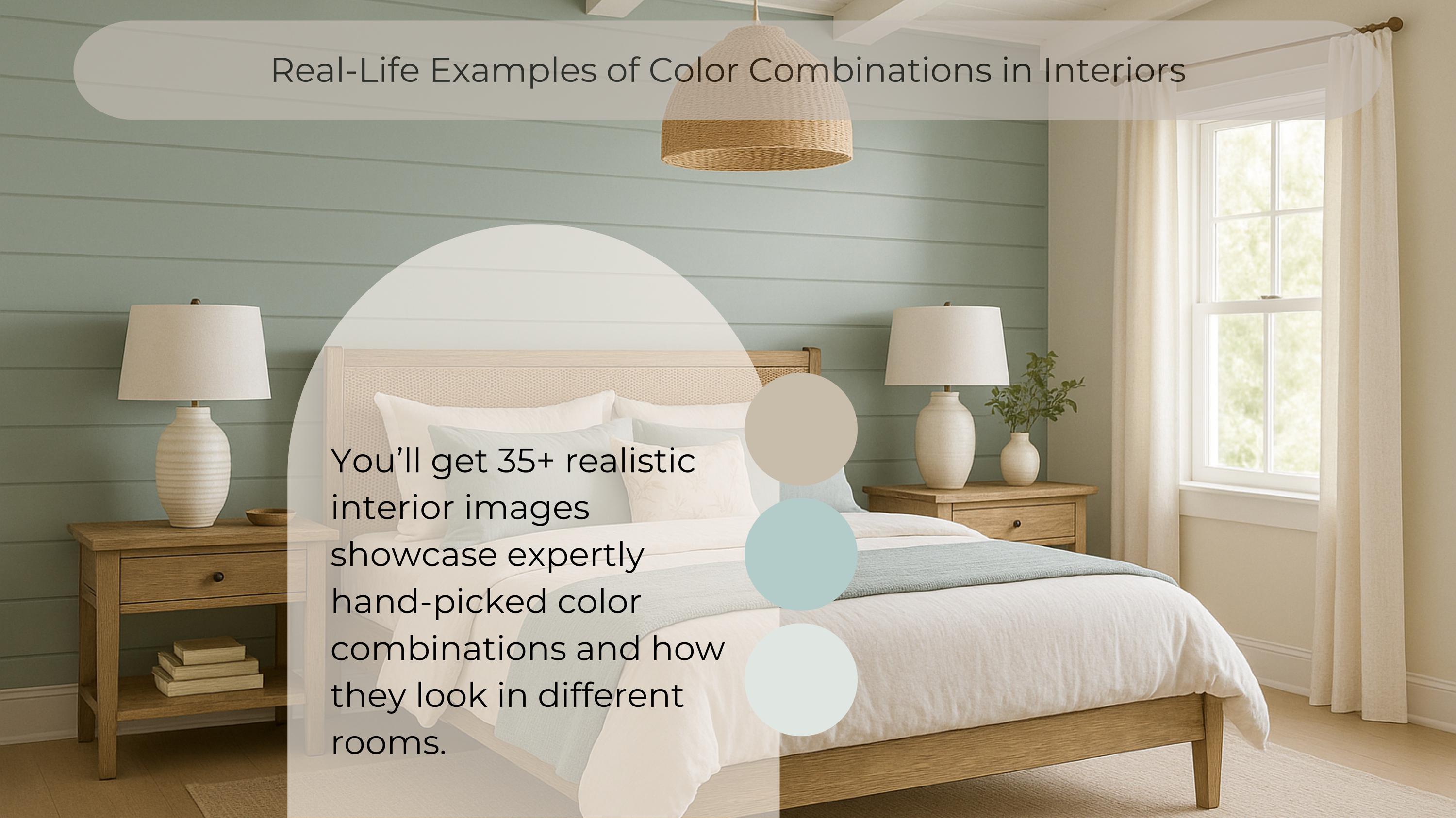 Sherwin Williams Shell White Coordinating Colors: Coastal Farmhouse Paint Palette (Instant Download)